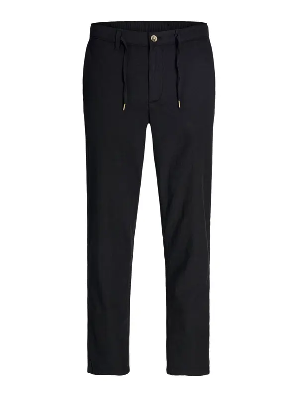 JACK & JONES JACK & JONES Chino hlače 'JPSTOLLIE'  crna