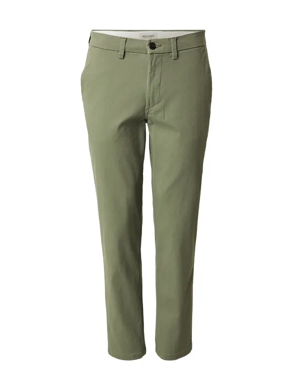 JACK & JONES JACK & JONES Chino hlače 'JPSTOLLIE DYLAN'  maslinasta