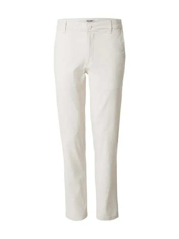 JACK & JONES JACK & JONES Chino hlače 'JPSTOLLIE JJDAVE'  bijela