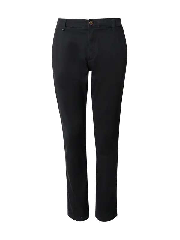 JACK & JONES JACK & JONES Chino hlače 'JWHBOLTON JJBOWIE'  crna