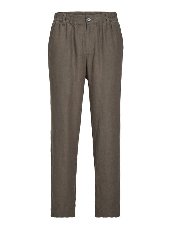 JACK & JONES JACK & JONES Chino hlače 'Karl Lawrence'  moka smeđa