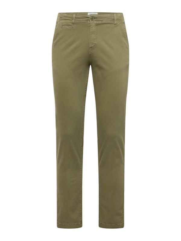 JACK & JONES JACK & JONES Chino hlače  maslinasta / crna