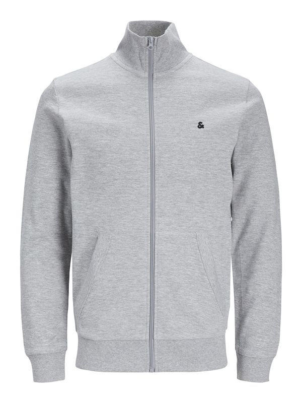 JACK & JONES JACK & JONES Gornji dio trenirke 'Epaulos'  noćno plava / siva melange
