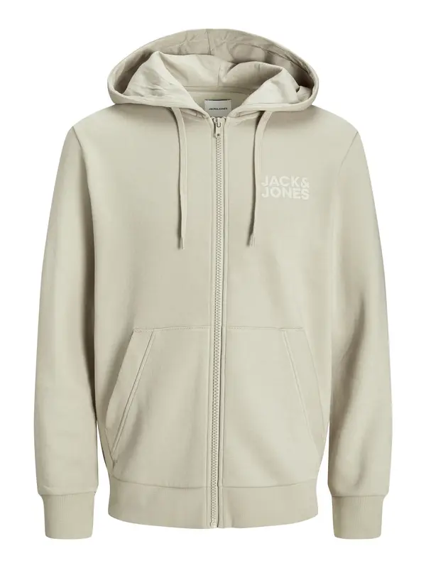 JACK & JONES JACK & JONES Gornji dio trenirke  sivkasto bež