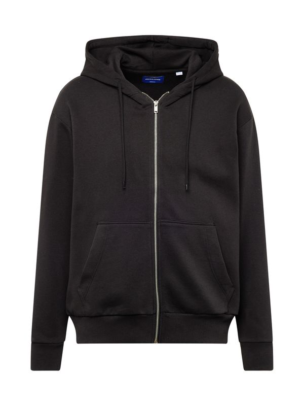 JACK & JONES JACK & JONES Gornji dio trenirke 'ZEPHYR'  svijetlosiva / crna / bijela