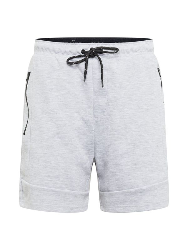 JACK & JONES JACK & JONES Hlače 'Air'  svijetlosiva / crna