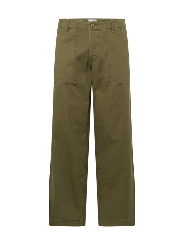JACK & JONES JACK & JONES Hlače 'BILL FATIGUE'  maslinasta