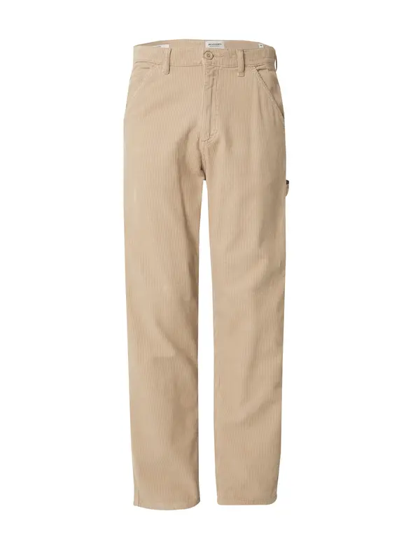 JACK & JONES JACK & JONES Hlače 'JPSTEDDIE JJCARPENTER'  tamno bež