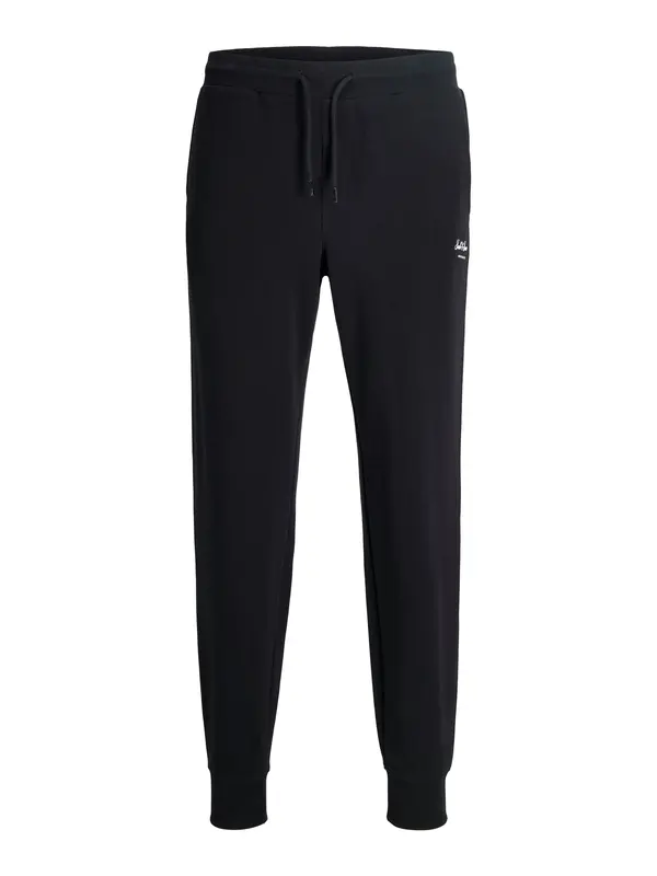 JACK & JONES JACK & JONES Hlače 'JPSTGordon'  crna / bijela