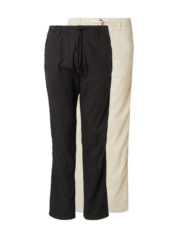JACK & JONES JACK & JONES Hlače 'JPSTKANE'  bež / crna