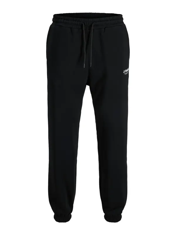 JACK & JONES JACK & JONES Hlače 'JPSTKANE SOHO'  crna / bijela