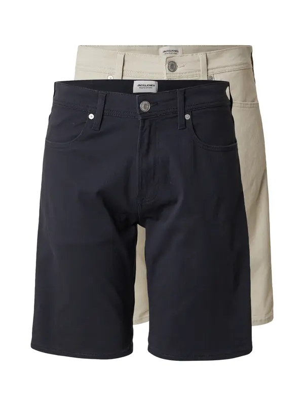 JACK & JONES JACK & JONES Hlače 'JPStrick Dylan'  bež / tamno plava