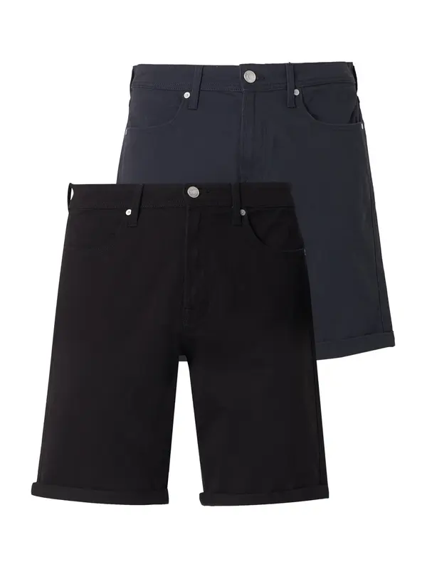 JACK & JONES JACK & JONES Hlače 'JPStrick Dylan'  morsko plava / crna