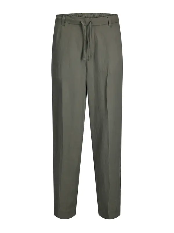 JACK & JONES JACK & JONES Hlače na crtu 'JPSTKarl Skye'  tamno zelena