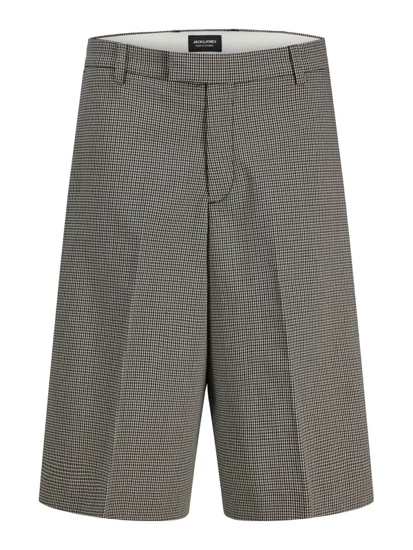 JACK & JONES JACK & JONES Hlače na crtu 'JPSTOWEN TOBY'  svijetlosmeđa / crna