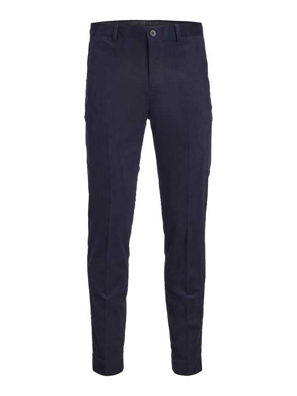 JACK & JONES JACK & JONES Hlače na crtu  mornarsko plava