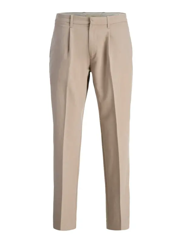 JACK & JONES JACK & JONES Hlače s naborima 'JPRCCKarl JJCameron'  taupe siva