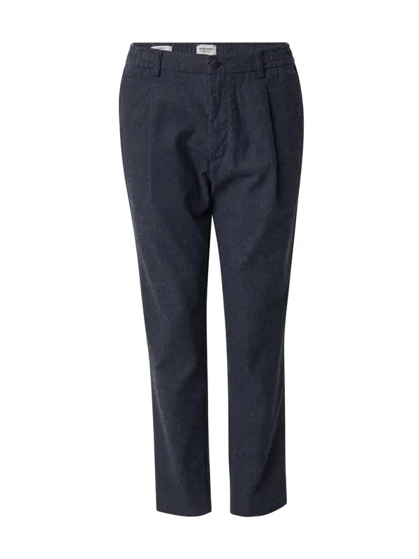 JACK & JONES JACK & JONES Hlače s naborima 'JPSTAce Ceaser'  mornarsko plava