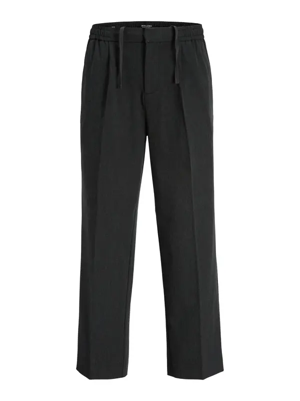 JACK & JONES JACK & JONES Hlače s naborima 'JPSTBill Diego'  antracit siva