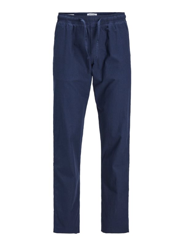 JACK & JONES JACK & JONES Hlače s naborima 'Kane Summer'  mornarsko plava