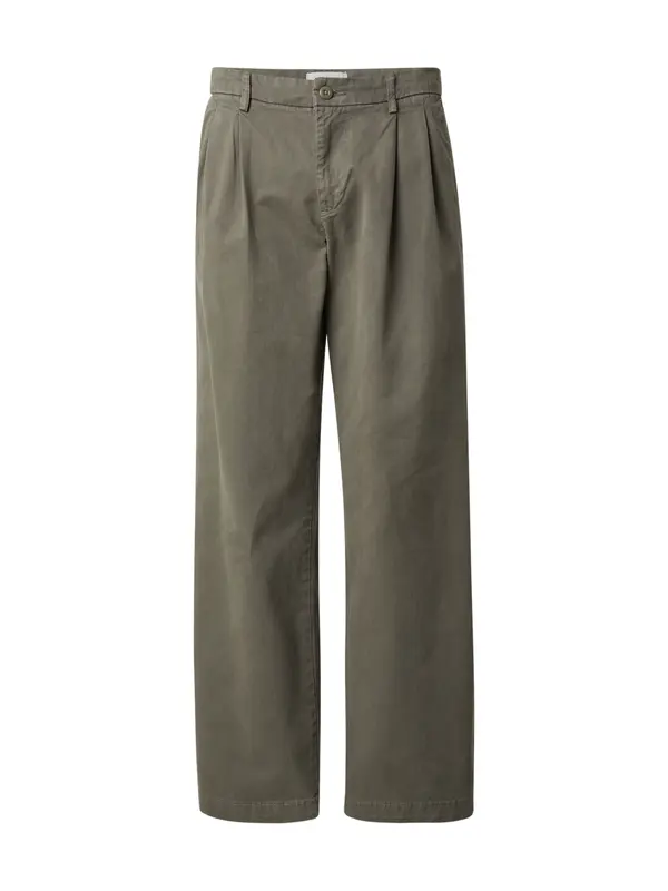 JACK & JONES JACK & JONES Hlače s naborima  maslinasta