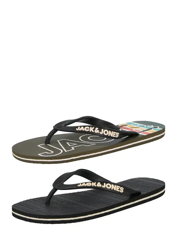 JACK & JONES JACK & JONES Japanke  boja pijeska / antracit siva / maslinasta