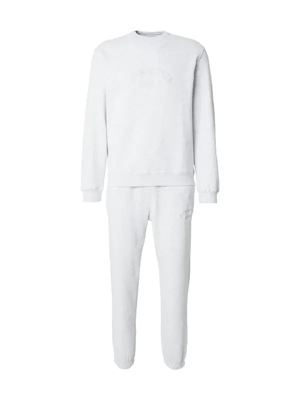 JACK & JONES JACK & JONES Jednodijelna pidžama 'JORBLEECKER'  bijela / prljavo bijela