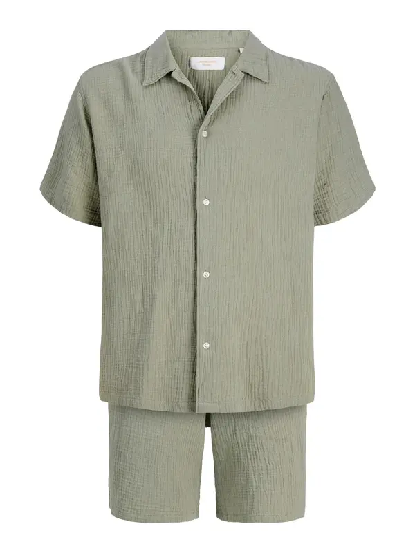 JACK & JONES JACK & JONES Jednodijelna pidžama 'JORNANTUCKET'  pastelno zelena