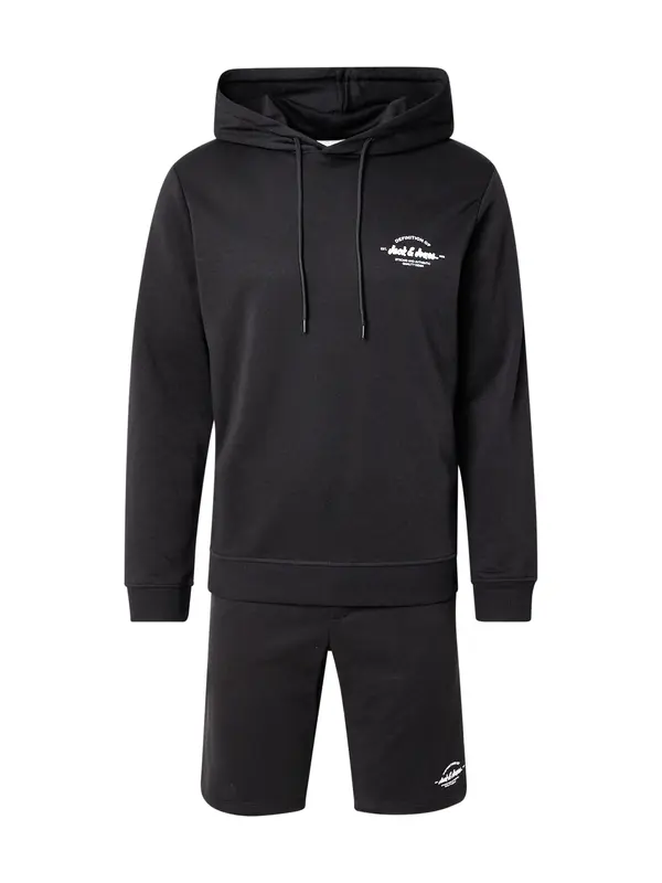 JACK & JONES JACK & JONES Jogging komplet 'JJBRANDON'  crna