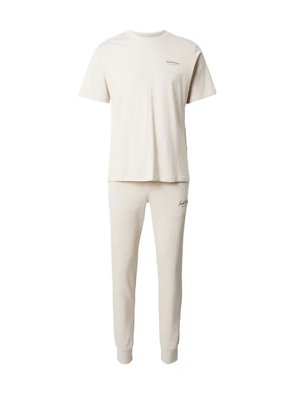 JACK & JONES JACK & JONES Jogging komplet 'JJEARCHIVE'  bež