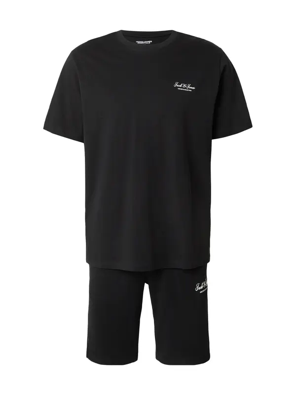 JACK & JONES JACK & JONES Jogging komplet 'JJEARCHIVE'  crna / bijela