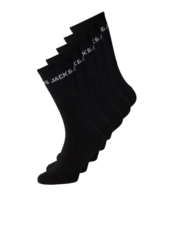 Jack & Jones Junior Jack & Jones Junior Čarape  crna / bijela