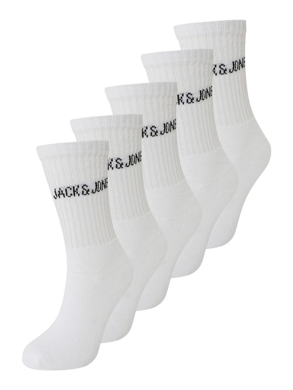 Jack & Jones Junior Jack & Jones Junior Čarape 'JACREGEN'  crna / bijela