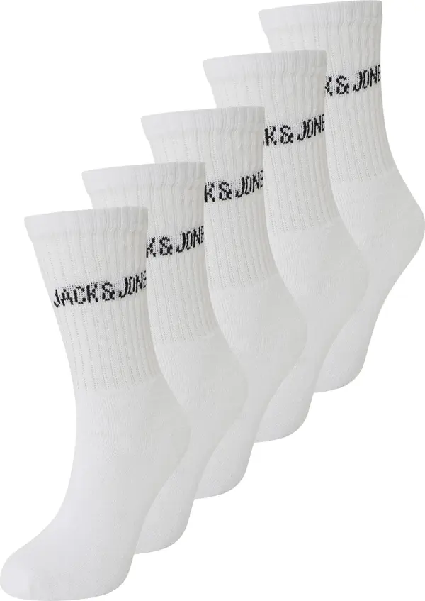 Jack & Jones Junior Jack & Jones Junior Čarape 'JACREGEN'  crna / bijela