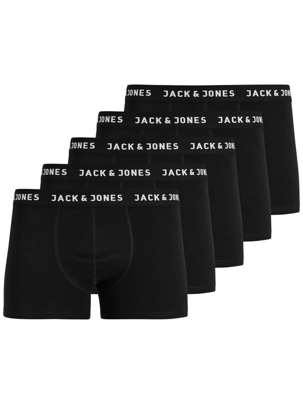 Jack & Jones Junior Jack & Jones Junior Gaće 'Huey'  crna / bijela