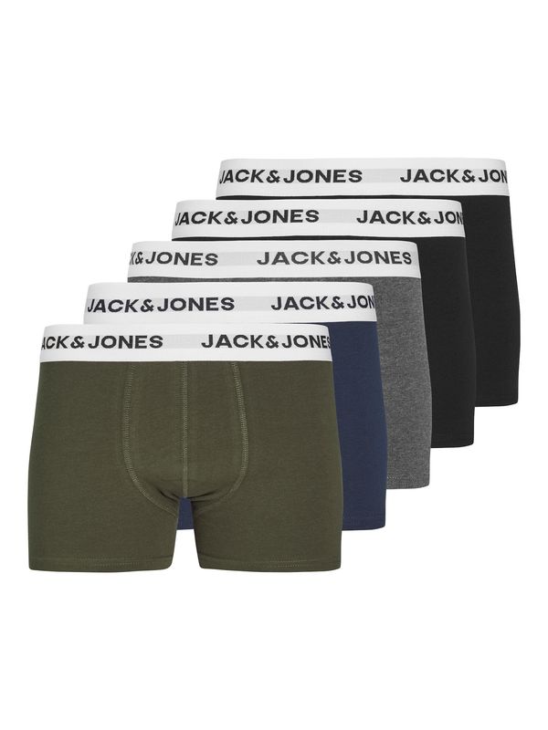 Jack & Jones Junior Jack & Jones Junior Gaće  mornarsko plava / siva melange / kaki / crna