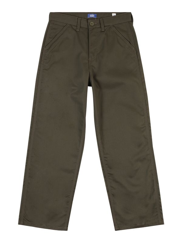Jack & Jones Junior Jack & Jones Junior Hlače 'JPSTALEX CLEAN JJWORKER'  maslinasta