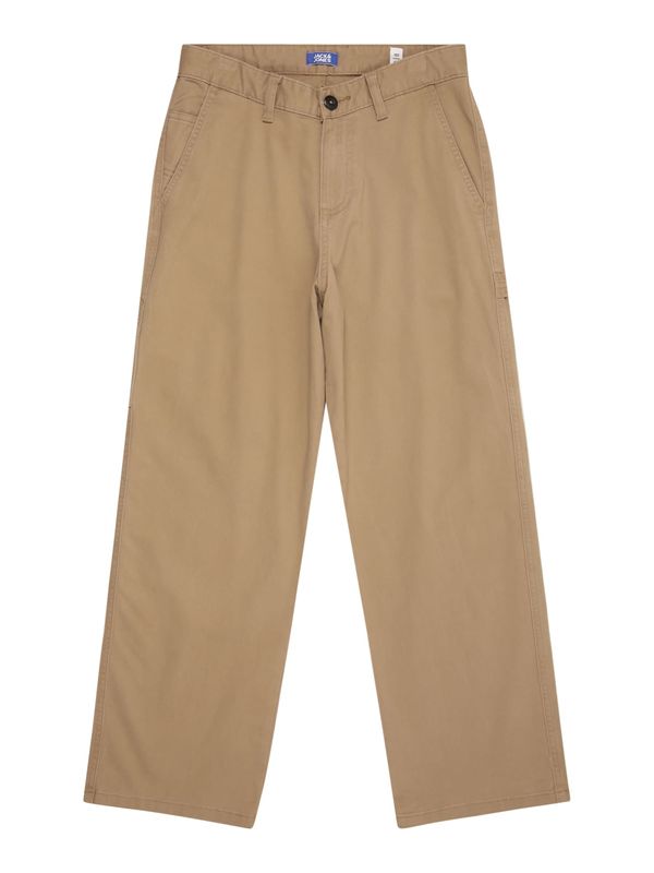 Jack & Jones Junior Jack & Jones Junior Hlače 'JPSTALEX CO JJCARPENTER'  boja devine dlake (camel)
