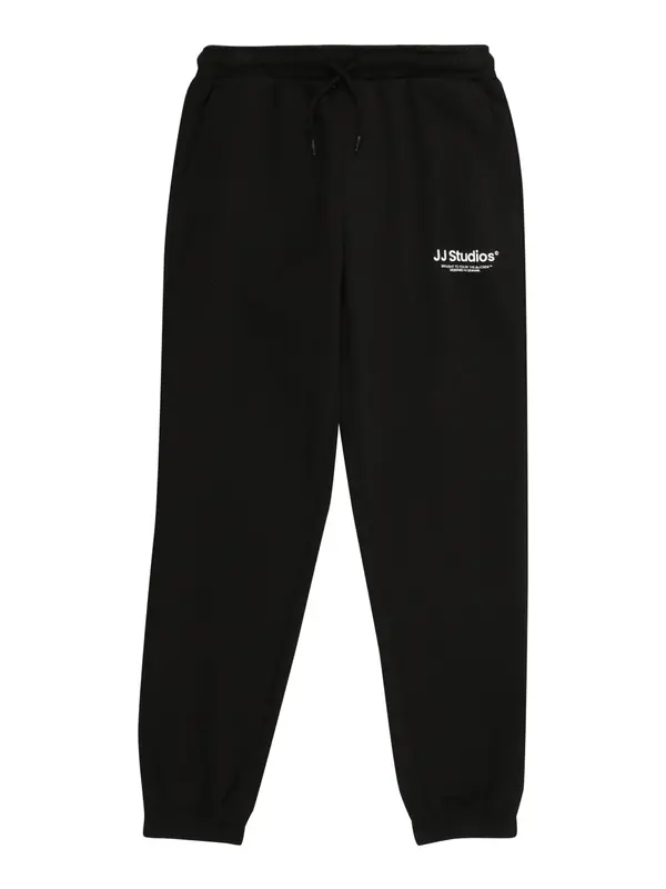 Jack & Jones Junior Jack & Jones Junior Hlače 'JPSTKane'  crna / bijela