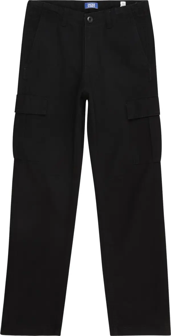 Jack & Jones Junior Jack & Jones Junior Hlače 'JPSTKane JJBarkley'  crna / prljavo bijela