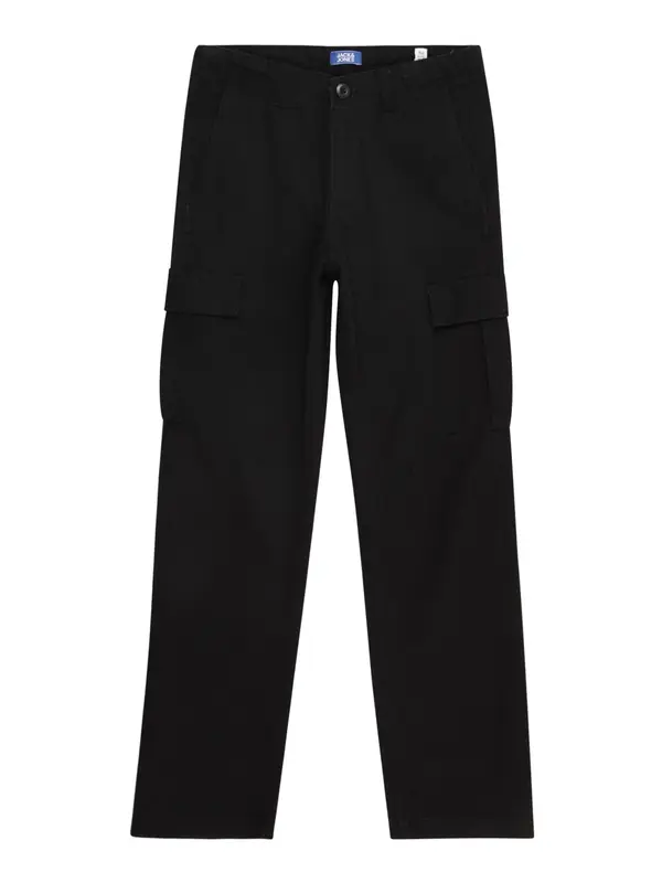 Jack & Jones Junior Jack & Jones Junior Hlače 'JPSTKane JJBarkley'  crna / prljavo bijela
