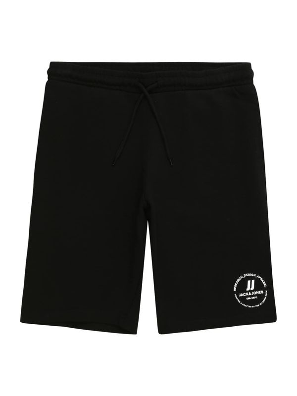 Jack & Jones Junior Jack & Jones Junior Hlače 'SWIFT'  crna / bijela