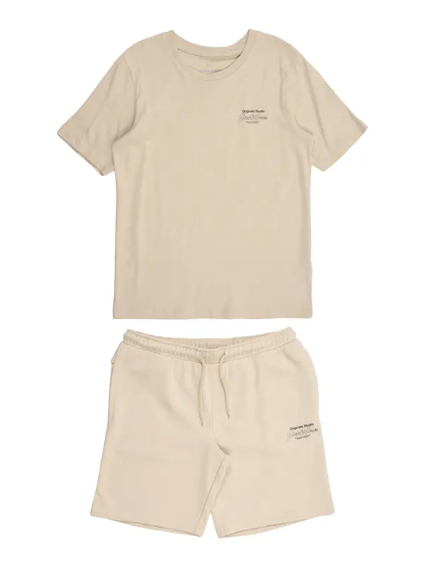 Jack & Jones Junior Jack & Jones Junior Komplet 'JJNIKO'  bež / crna