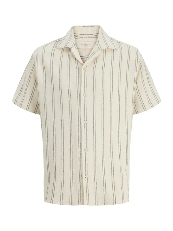 Jack & Jones Junior Jack & Jones Junior Košulja 'JORCOBA'  maslinasta / bijela / prljavo bijela