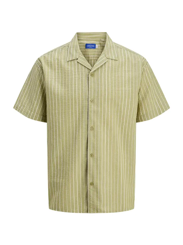 Jack & Jones Junior Jack & Jones Junior Košulja 'JORLuke'  maslinasta / bijela