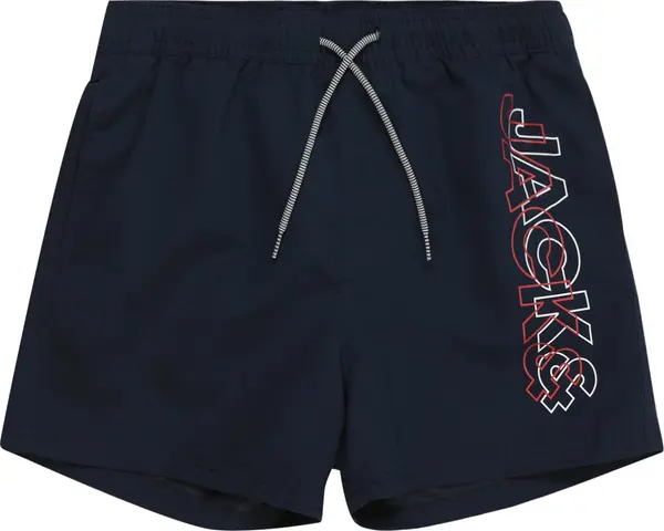Jack & Jones Junior Jack & Jones Junior Kupaće hlače 'JPSTFiji'  mornarsko plava / crvena / bijela