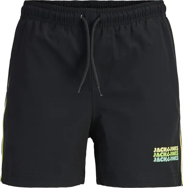 Jack & Jones Junior Jack & Jones Junior Kupaće hlače 'JPSTMAUI'  golublje plava / svijetložuta / jabuka / crna