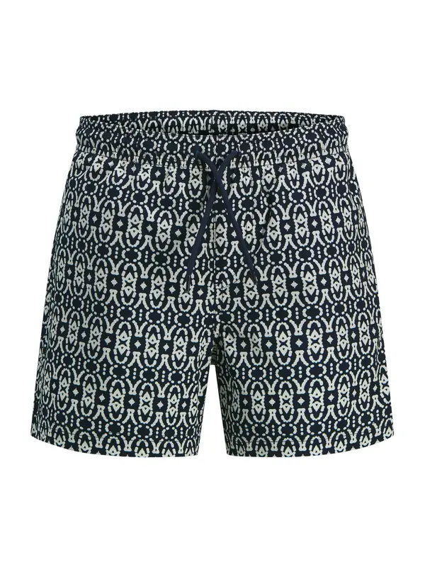 Jack & Jones Junior Jack & Jones Junior Kupaće hlače 'JPSTMAUI'  noćno plava / bijela