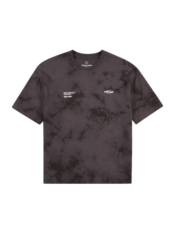 Jack & Jones Junior Jack & Jones Junior Majica  antracit siva / tamo siva / bijela