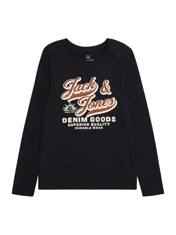 Jack & Jones Junior Jack & Jones Junior Majica  bež / tamno plava / bijela